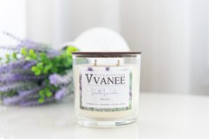 Vela Aromática / Perfumada Vanilla Lavender (Baunilha com Lavanda)