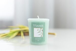 Vela Aromática Votiva Bamboo (Bambu)
