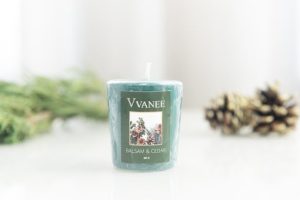 Vela Aromática Votiva Balsam & Cedar (Bálsamo e Cedro)